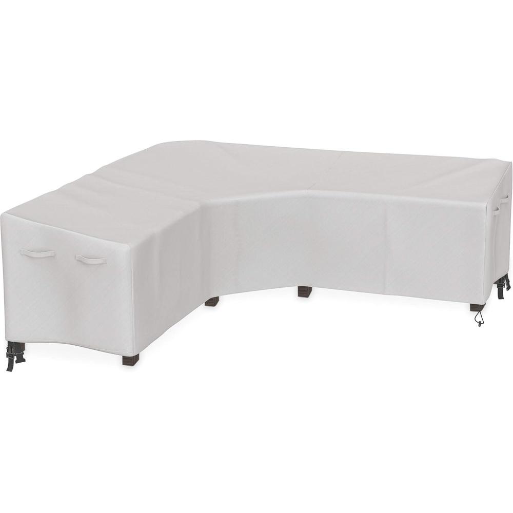 imageSimple Houseware Patio Chair Covers Waterproof 2 Pack 39 x 32 x 29 InchesSectional Sofa Cover  Left Facing