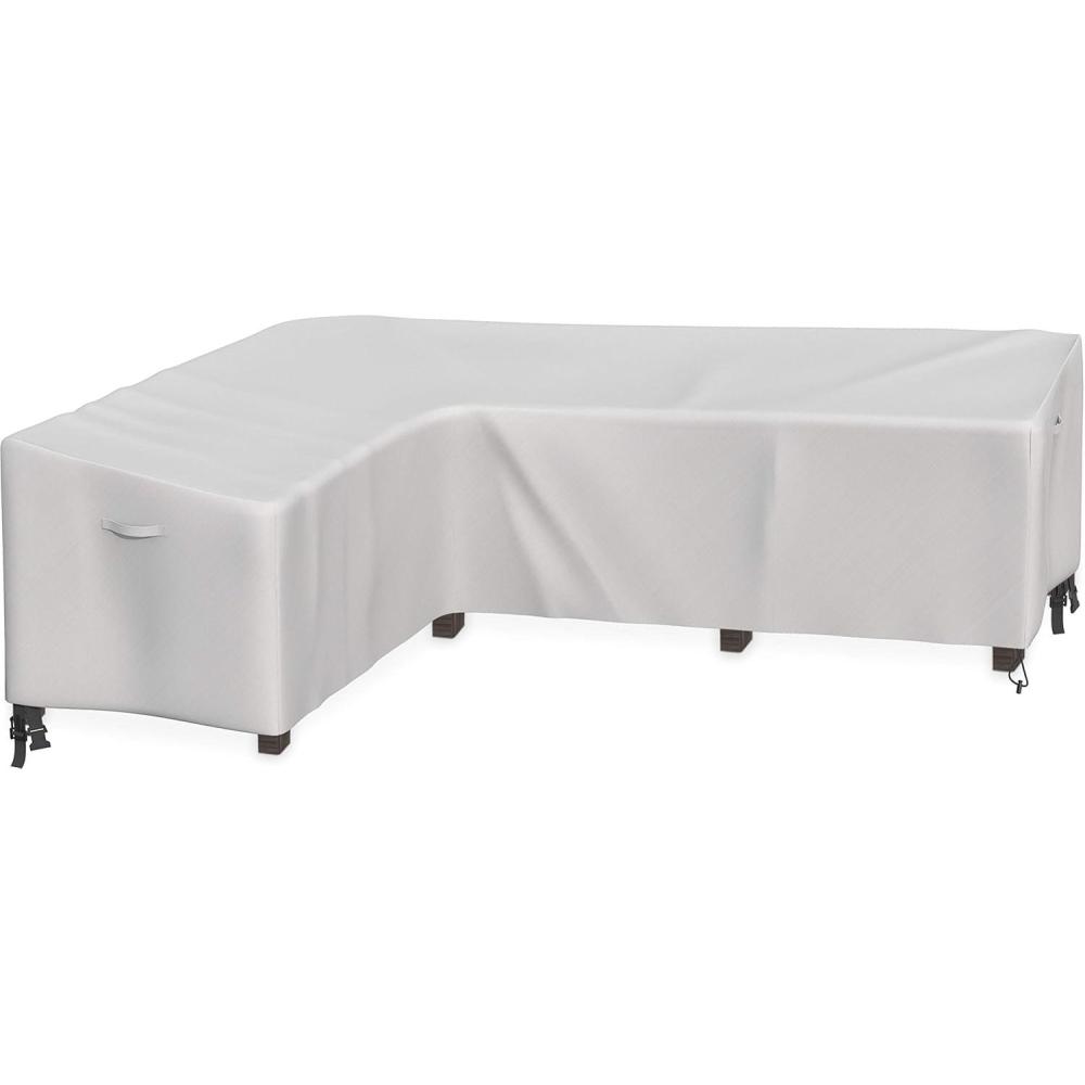 imageSimple Houseware Patio Chair Covers Waterproof 2 Pack 39 x 32 x 29 InchesSectional Sofa Cover