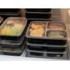 10 Pack – SimpleHouseware 3 Compartment Food Grade Meal Prep Storage Container Boxes (36 ounces)(10 Pack)