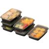 16 Pack – SimpleHouseware 1 Compartment Food Grade Meal Prep Storage Container Boxes, 28 Ounces(16 Pack)