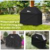 Simple Houseware 58 in. Waterproof Heavy Duty Gas BBQ Grill Cover, Weather-Resistant Polyester(55”)