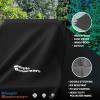 Simple Houseware 58 in. Waterproof Heavy Duty Gas BBQ Grill Cover, Weather-Resistant Polyester(64”)
