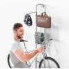 Simple Houseware Gravity Wall 2 Bike Storage Rack, Grey