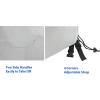 Simple Houseware Patio Chair Covers Waterproof 2 Pack, 39 x 32 x 29 Inches(3-Seater Cover)