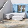 Simple Houseware Patio Chair Covers Waterproof 2 Pack, 39 x 32 x 29 Inches(Sectional Sofa Cover)