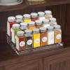 Simple Houseware Spice Jars 4 Ounce Square Bottles w/labels, 24 Packs