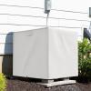 Simple Houseware Waterproof 32″ x 32″ Central Air Conditioner Cover for Outside, Heavy Duty Cover(36.5 x 36.5 x 39.2-Inch)