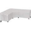 Simple Houseware Patio Chair Covers Waterproof 2 Pack, 39 x 32 x 29 Inches(Sectional Sofa Cover – Left Facing)