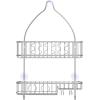 SIMPLE HOUSEWARE Stainless Steel Bathroom Hanging Shower Head Caddy Organizer (22 x 10.2 x 4.2 inches)(Large – 26″ x 16″ x 5.5″)