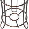Simple Houseware Bathroom Toilet Tissue Paper Roll Storage Holder Stand, Chrome(Bronze)