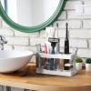 Simple Houseware Multi-Functional Toothbrush Holder,White