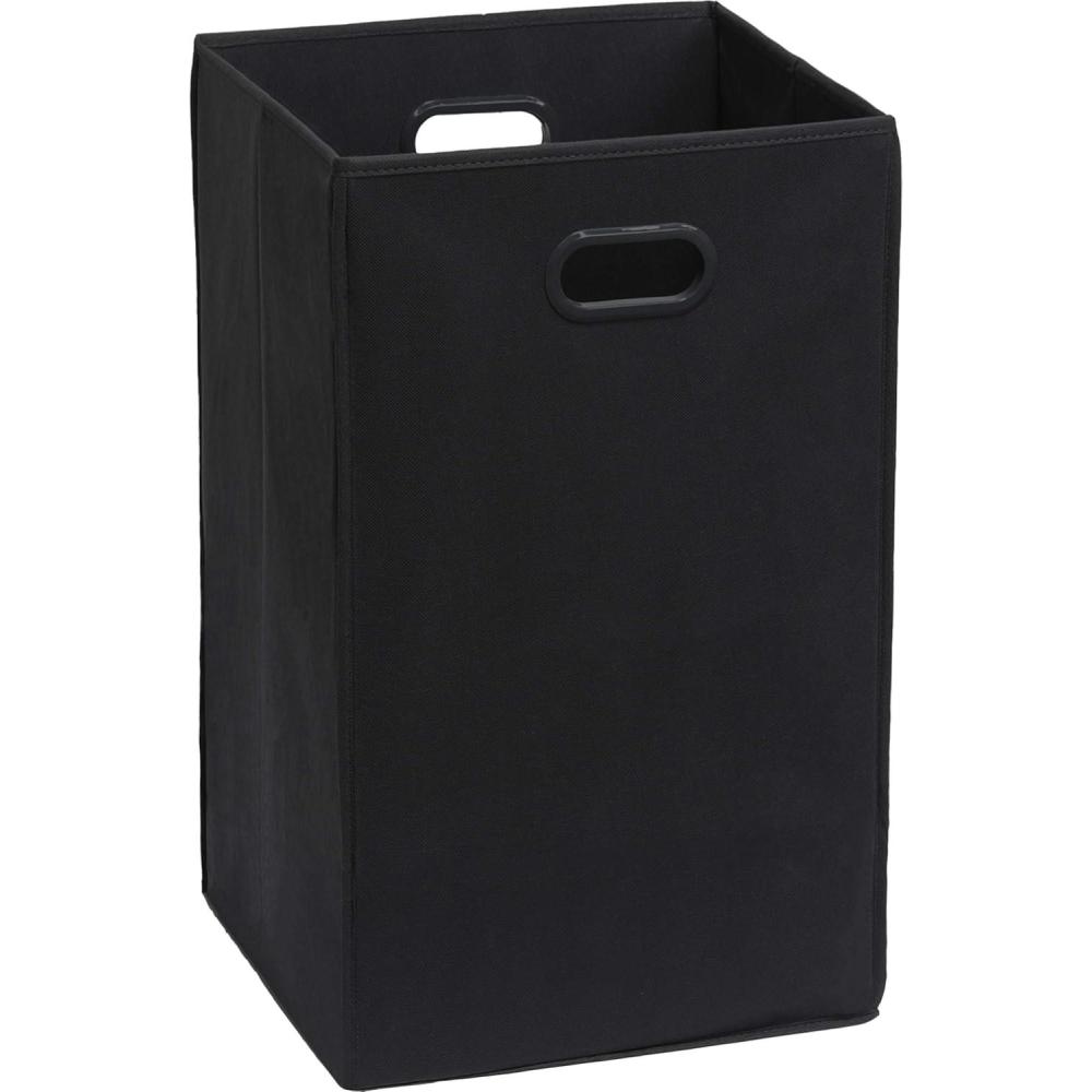 imageSimple Houseware Foldable Closet Laundry Hamper Basket BlackBlack