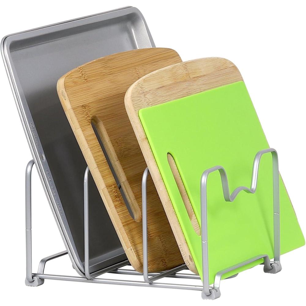 imageSimple Houseware Kitchen Houseware Organizer Pantry Rack Silversilver