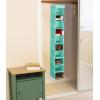 Simple Houseware 10 Shelves Hanging Shoes Organizer Holder for Closet, Grey(Turquoise)