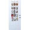 Simple Houseware 2-Pack Clear Over the Door Hanging Pantry Organizer (52″ x 18″) with 15 Pockets Each, Cabinet Hanging Storage for Kitchen