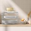 Simple Houseware 3-Tier Counter Corner Shelf Organizer, Silver(Chrome)