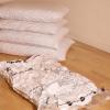 Simple Houseware 6 Jumbo Vacuum Storage Bags to Space Saver for Bedding(5 Pack – Extra Large)