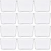 Simple Houseware Clear Drawer Organizer for Office Bin Desk Storage, Assorted Size, 6 Packs(Small)