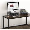 Simple Houseware Computer Monitor Riser with Drawer, Black