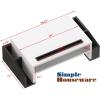 Simple Houseware Desk Monitor Stand Riser with Adjustable Organizer tray, Black(Panda)