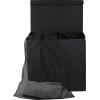 Simple Houseware Double Laundry Hamper with Lid and Removable Bags, Black(Black)