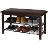 Simple Houseware Entryway Shoe Rack Bench Storage Organizer