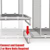 Simple Houseware Expandable 5 Section Upright File Sorter Organizer, Silver(Silver)