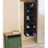 Simple Houseware Hanging Closet Organizers 24 Section Shoe Shelves, Gray(Black)