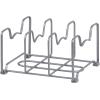 Simple Houseware Kitchen Houseware Organizer Pantry Rack, Silver(silver)