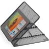 Simple Houseware Mesh Laptop Stand with 11-Levels Adjustable Ventilated Computer Holder, Black