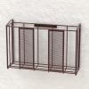 Simple Houseware Over Cabinet Door Organizer, Mesh Bronze(Brown)