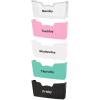 Simple Houseware Single Pocket Wall Mount for Hanging File Holderr, 5 Packs, Assorted Colors(Assorted – 5Pack)
