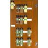 Simple Houseware Spice Gripper Clips Strips Cabinet Holder – 4 Strips, Holds 20 Jars, White(White)