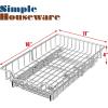 Simple Houseware Under Cabinet Pull Out Sliding Shelf Drawer Organizer, 21″ D x 17″ W(18″ D x 11″ W)