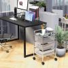 Simple Houseware Utility Cart with 10 Drawers Rolling Storage Art Craft Organizer, Chrome(Chrome)