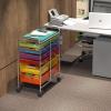 Simple Houseware Utility Cart with 12 Drawers Rolling Storage Art Craft Organizer, Multicolor(Multicolor)