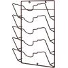 Simple Houseware Wall Door Mounted Pot Lid Rack, Chrome Finish(Bronze)