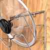 Simple Houseware Wall Door Mounted Pot Lid Rack, Chrome Finish(Chrome)