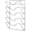 Simple Houseware Wall Door Mounted Pot Lid Rack, Chrome Finish(Chrome)
