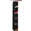 Simple Houseware 10 Shelves Hanging Shoes Organizer Holder for Closet, Grey(Black)