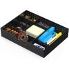 Simple Houseware Drawer Organizer Tray with 9 Adjustable Compartments, Black(Black)