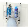 Simple Houseware Over-The-Door/Wall-Mount Ironing Board Holder, Chrome(Chrome)