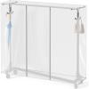 Simple Houseware Cover and Tube Bracket for SimpleHouseware Z-Base Garment Rack (Garment Rack NOT Included)