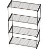 Simple Houseware 4 Tiers Wire Shelving Freestanding Organizer Storage Rack, Bronze