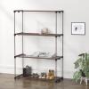 Simple Houseware 4 Tiers Wire Shelving Freestanding Organizer Storage Rack, Bronze