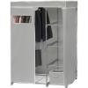 Simple Houseware Freestanding Cloths Garment Organizer Closet with Cover, Grey