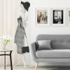 Simple Houseware Standing Coat and Hat Hanger Organizer Tree Shaped Rack for Entryway, Bedroom, and Hallway, 18 Hooks, Black(White)
