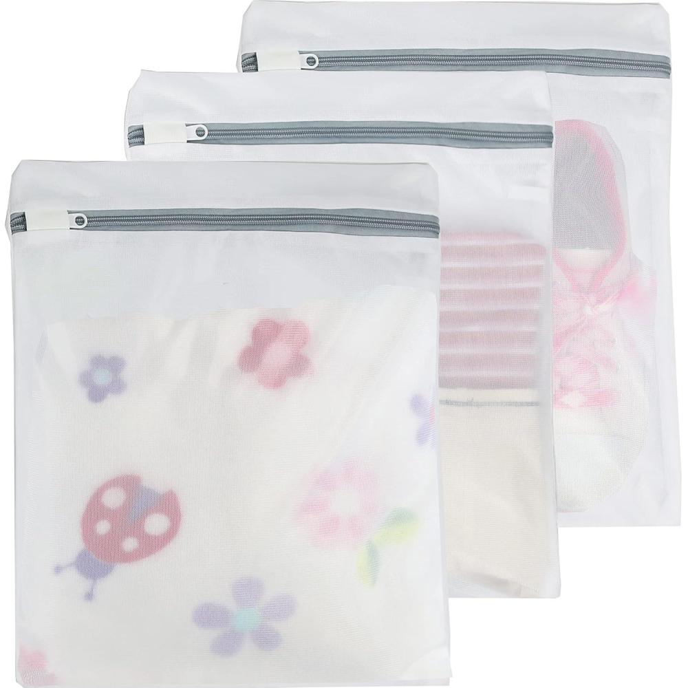 image:imageSimple Houseware Laundry Bra Lingerie Mesh Wash Bag 3 Medium3 Medium