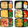 40 Pack – SimpleHouseware 2 Compartment Food Grade Meal Prep Storage Container Boxes (28 ounces)(16 Pack)