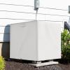 Simple Houseware Waterproof 24.5″ x 24.5″ Central Air Conditioner Cover for Outside, Heavy Duty Cover(38.5 x 38.5 x 40.2-Inch)